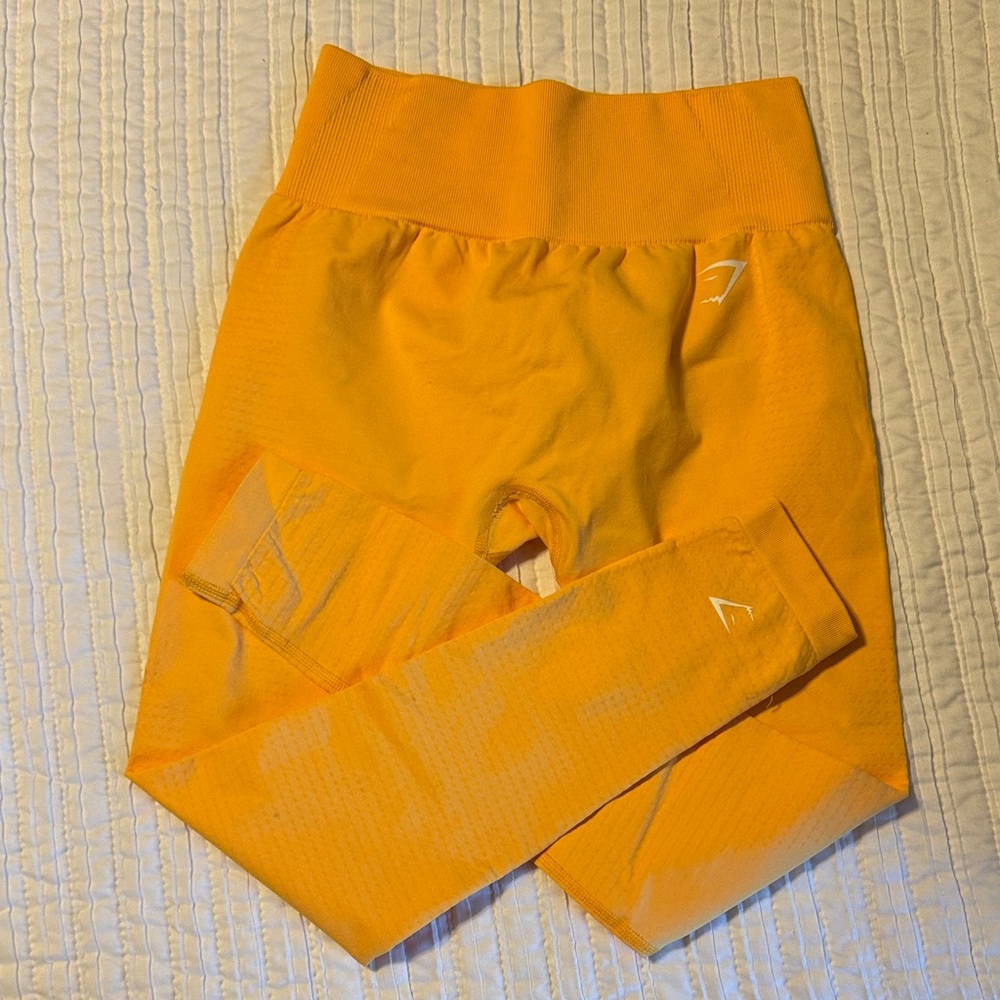 Gymshark Bright Yellow Seamless Leggings